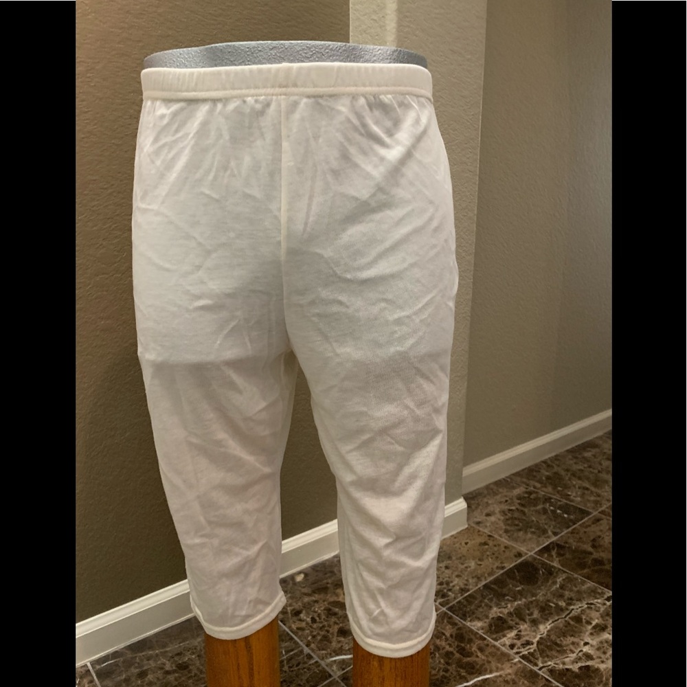 Natural Rib Lounge Pants  Knee High L070*